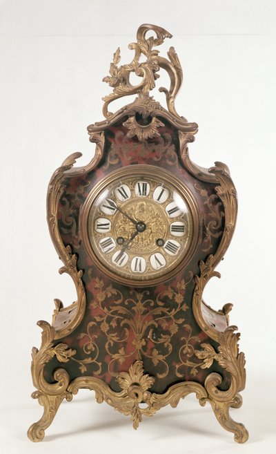 Boulle bracket clock by A.Brocot Delettrez, Paris, late 19th century by Unbekannt Unbekannt